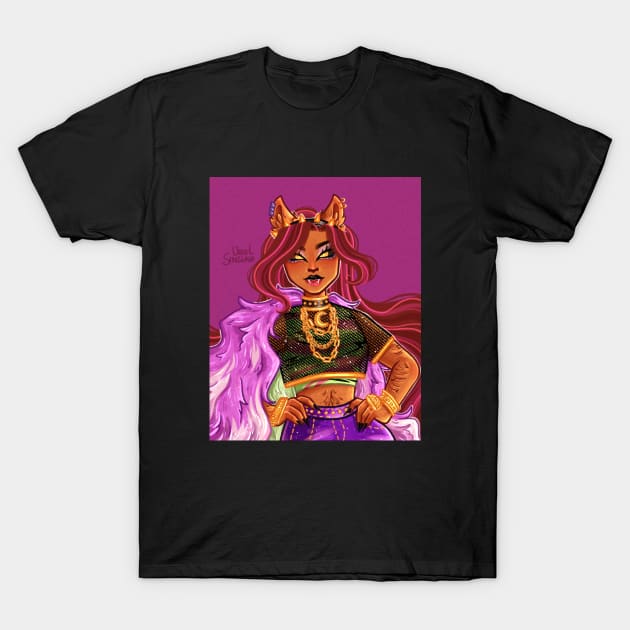 Clawdeen Wolf - Haunt Couture T-Shirt by withurie